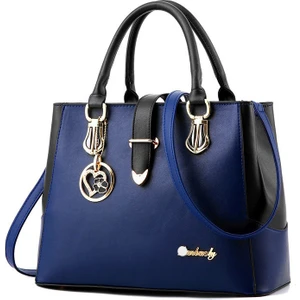 Kadın Çantası 2023 Yeni Kadın Çantası Moda Trendi Ilkbahar ve Yaz Modelleri Atmosfer Basit Büyük Kapasiteli Omuz Askılı Çanta (Yurt Dışından)