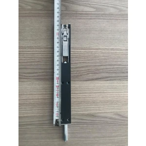 Köse Alüminyum Alüminyum Aldoks Merpo Sürgü Antrasit (Savio) Uzunluğu 21,5 cm Genişlik 2,2 cm Kalınlık 1 cm