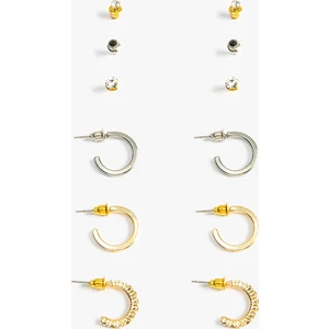 Küpe Seti Taş Detaylı