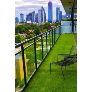 Suni Çim Halı Yapay Çim Halı Yeşil 20MM En 4 Metre