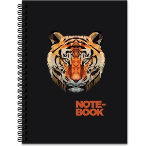Keskin Color 16.5X22.5 Kareli Defter Jungle - Kaplan