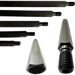 DKT Karot Ucu Uzatması 100 mm (10 cm ) 11/4" UNC Erkek/Dişi