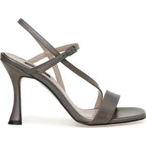 Nine West Fıt 3fx Antrasit Kadın Topuklu Sandalet