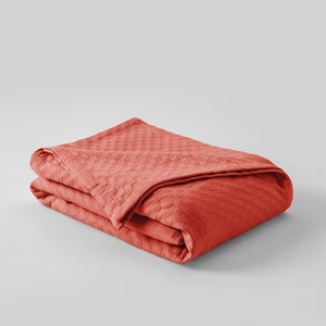 Cotton Box Tek Kişilik %100 Pamuklu Mercan Kristal Desenli Pike 170X230 cm