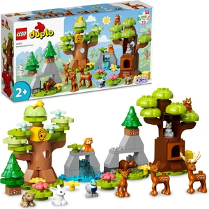 DUPLO Vahşi Avrupa Hayvanları 10979 - 2 Yaş ve Üzeri Çocuklar için Orman Hayvanları Oyuncak Yapım Seti (85 Parça)