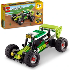 Creator 3#ü 1 Arada Arazi Cipi 31123 - 7 Yaş ve Üzeri Çocuklar için bir Mini Yükleyici ve ATV (Arazi Aracı) İçeren Oyuncak Yapım Seti (160 Parça)