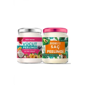 Boom Butter Saç ve Vücut Arındırıcı Peeling Seti