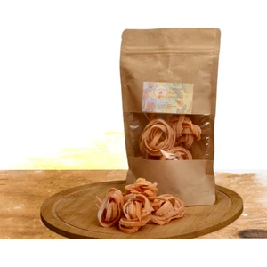 Lezzetli Renkler Ev Yapımı Kapya Biberli Fettucini Erişte Yeni Mahsül 250 gr