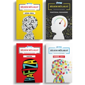 1. Sınıf Bilsem Hazırlık Mülakat Seti (4 Kitap)