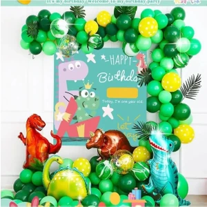 Çıtı Pıtı Store Jurassic Doğum Günü Dekorasyon Düzenleme Balon Seti
