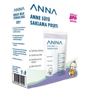 Anne Sütü  Saklama Poşeti 20 Li