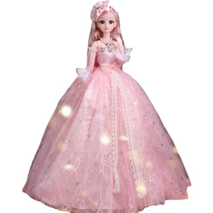 Secak Satess 60CM Barbie Bebek Kutulu Oyuncak Seti - Pembe (Yurt Dışından)