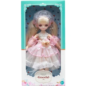 Secak Satess 30CM Barbie Bebek Kutulu Oyuncak Seti - Pembe (Yurt Dışından)