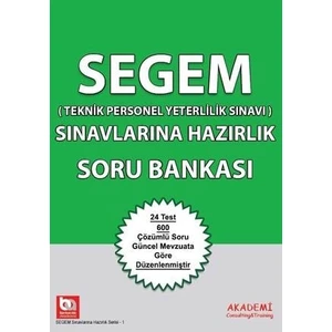 Akademi Consulting Training Yayınları Segem Sınavları Soru Bankası Çözümlü 2023