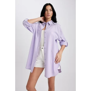 Fall in Love Regular Fit %100 Pamuk Plaj Gömleği W8241AZ23SP