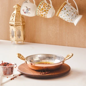 Alacahöyük Bakır Sahan 20 cm
