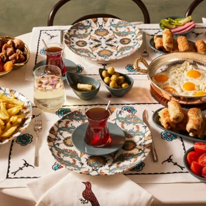Flevo Porselen 26 Parça 6 Kişilik Kahvaltı/Servis Takımı