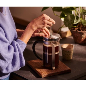 French Press 800 Ml, Gümüş