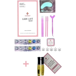 Kirpik Lifting, Kirpik Perması, Lash Lift Eko Paket ve Kaş Kirpik Bakım Yağı Komplexi