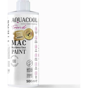 Aquacool Trend Mac Boya Pamuk Beyaz 100