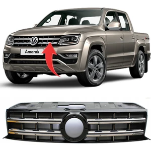 Ön Panjur Kromlu Parlak Siyah Amarok 2017