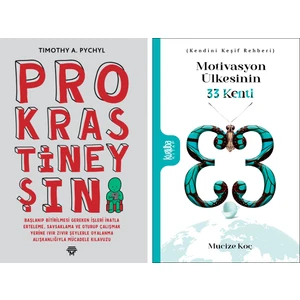 Prokrastineyşın - Motivasyon Ülkesinin 33 Kenti Mucize Koç 2 Kitap Set