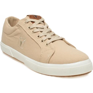 BUCKHEAD 4213 Mayer Bej Yazlık Keten Comfort Sneaker Spor Ayakkabı