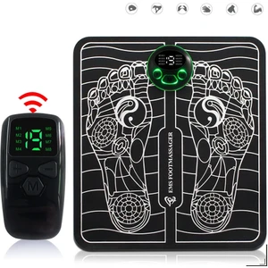 USB Şarjlı Ayak Masaj Aleti - Siyah (Yurt Dışından)