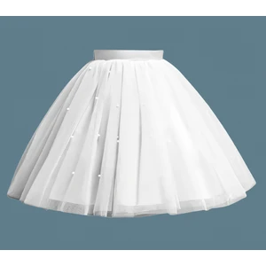 Kız Çocuk Inci Detaylı Kabarık Tütü Etek Doğum Günü Mezuniyet Parti Etek