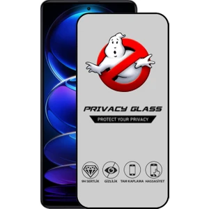 Caseart Xiaomi Redmi Note 12 Pro Tam Kaplayan Privacy Hayalet Temperli Ekran Koruycu Cam