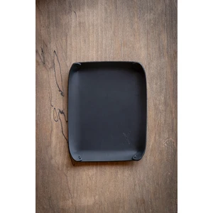Minimal x Deri Organizer Tepsi - Vale Tepsisi - Gerçek Deri El Yapımı - Minimalist Şık Tasarım