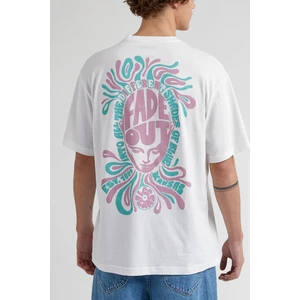 Loose Fit Rahat Kesim %100 Pamuk Bisiklet Yaka Pembe Tişört