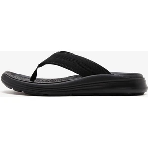 Thong Sandal Erkek Siyah Parmak Arası Terlik 204383 Blk