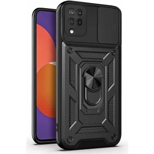 Samsung Galaxy M12 Kılıf Impact Resistant Siyah