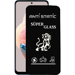 Case World Caseworld Xiaomi Redmi Note 12 Tam Kaplayan Anti Statik Çizilmez Safir Ekran Koruyucu Cam