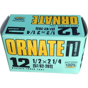 12 x 1/2 - 2 1/4 Ornate Iç Lastik ( 12 x 1.75-1.95)