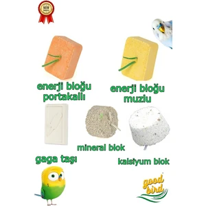 Enerji-Mineral-Kalsiyum Blok Seti