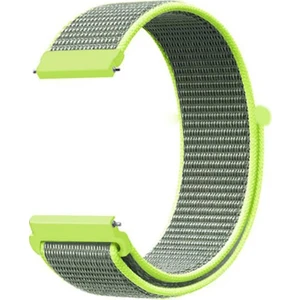 Tecno Watch 2 Kordon Cırtcırt Kumaş Ayarlanabilir Yeşil