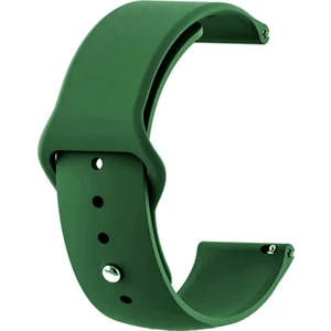 Tecno Watch 2 Kordon Mat Klasik Silikon Krd 11 Koyu Yeşil