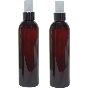 2 Adet Sert Plastik 200 ml Boş Sprey Kolonya, Dezenfektan Şişesi