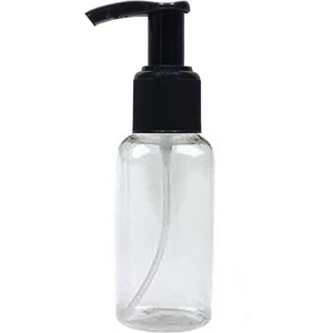 5 Adet Sert Plastik Boş Sıvı Sabun Pompalı Şişe 100 ml [kimyasala Dayanıklı]