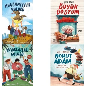 Mükemmeller Kulübü - Başarısızlar Kulübü - Büyük Dostum - Nohut Adam / 4 Kitap - Anıl Basılı - Anıl Basılı
