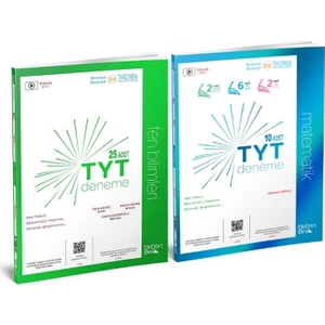 ÜçDörtBeş Yayınları TYT Fen Bilimleri ve Matematik Deneme Seti
