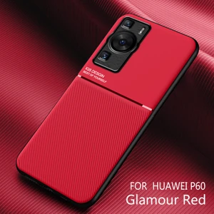 For Huawei P60 Sahtekarlık Manyetik Emme Cep Telefonu Kılıfları (Yurt Dışından)