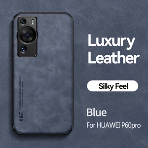 For Huawei P60 Pro Cilt Hissi Manyetik Emme Cep Telefonu Kılıfları (Yurt Dışından)