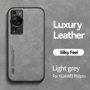 For Huawei P60 Pro Cilt Hissi Manyetik Emme Cep Telefonu Kılıfları (Yurt Dışından)
