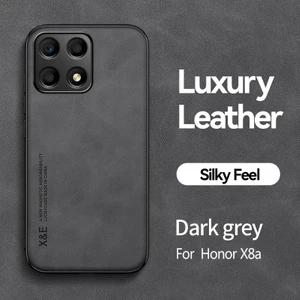 For Honor X8A Cilt Hissi Manyetik Emme Cep Telefonu Kılıfları (Yurt Dışından)