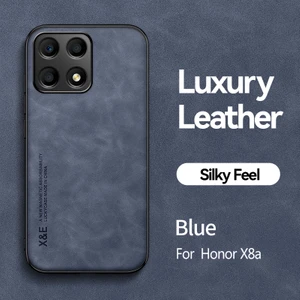 For Honor X8A Cilt Hissi Manyetik Emme Cep Telefonu Kılıfları (Yurt Dışından)