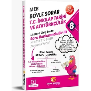 İdol Sinan Kuzucu 8. Sınıf T.c Inkılap Tarihi ve Atatürkçülük Soru Bankası
