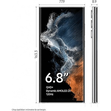 Samsung Galaxy S22 Ultra 256GB Akıllı Telefon Phantom White Fiyatı